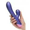 Romp - Pulse - Nowoczesny wibrator z króliczkiem z technologią Pleasure Air oraz silnymi wibracjami stymulującymi punkt G. Dwa silniki, 3 poziomy intensywności i 7 trybów pracy, IPX7. 