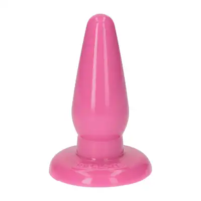 Toyz4Lovers - Ivo Anal Plug 14 cm - Uroczy, różowy korek analny z przyssawką. Made in Italy!
