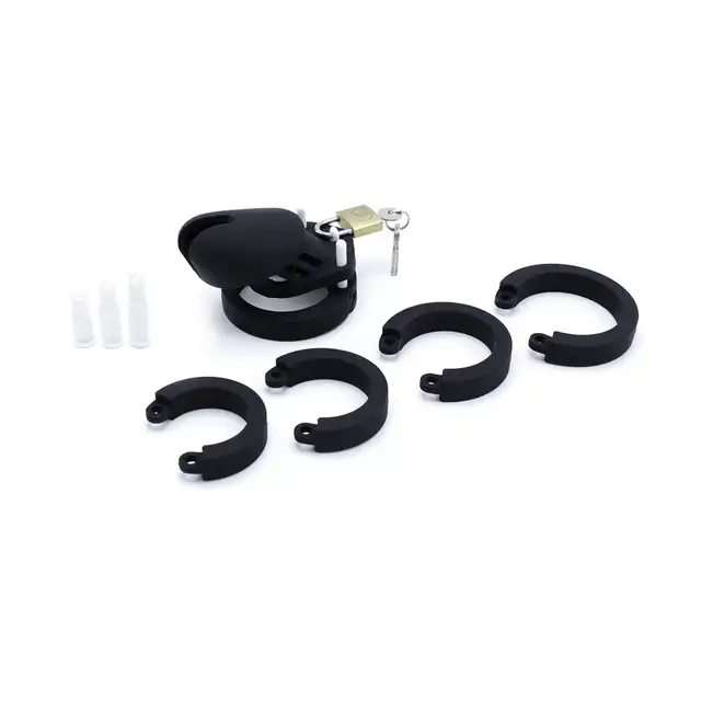 Kiotos – Silicone Adjustable Chastity Device. Silikonowa regulowana klatka na penisa, wyjątkowo wygodna