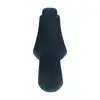 Levelz -  Double Ergo Silicone Cock Ring. Podwójny czarny silikonowy ring na penisa i jądra 