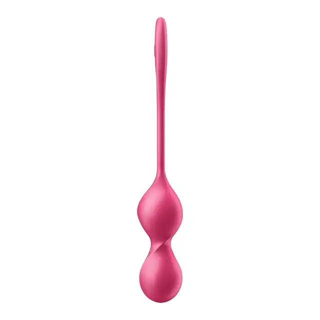 Satisfyer - Love Birds 2 Pink - Wibrujące kulki gejszy z aplikacją i pilotem - dwa silniki, 12 programów wibracji oraz sterowanie aplikacją lub pilotem – trening mięśni dna miednicy w nowoczesnym wydaniu.