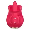 B-Series -  Licking &amp; Vibration Pleasure Toy. Niesamowity wibrator do łechtaczki z ruchomym językiem, lizaniem i wibracjami
