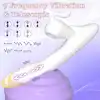 BSeries Ghost Touch – Thrusting Rabbit Vibrator with Suction &amp; Remote Control - Innowacyjny wibrator króliczek z ruchem posuwistym z wyjmowanym króliczkiem z funkcją ssania.