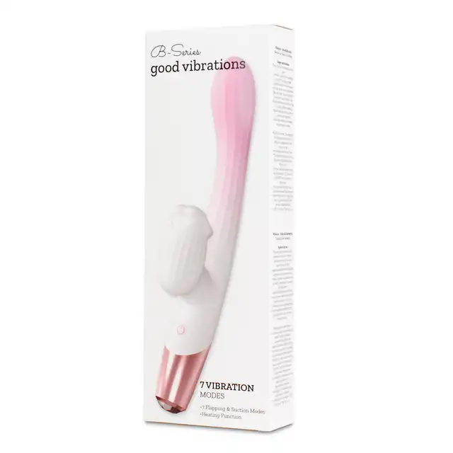 Bseries - Dual Action Heating Vibe. 3w1 podgrzewany wibrator typu króliczek.