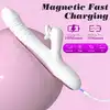 BSeries Dual Motion Licking Vibe - Innowacyjny wibrator rotacyjny ze stymulacją łechtaczki w kształcie ust z ruchomym języczkiem.