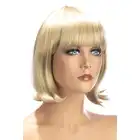 World Wigs - Sophie blond peruka. Krótkiej długości proste włosy z grzywką.