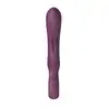 BSeries Rabbit Vibrator Purple - Fioletowy wibrator króliczek z poręcznym uchwytem.