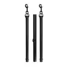 Ouch! - Adjustable Spreader Bar. Czarny regulowany drążek rozporowy z karabińczykami do akcesoriów. 