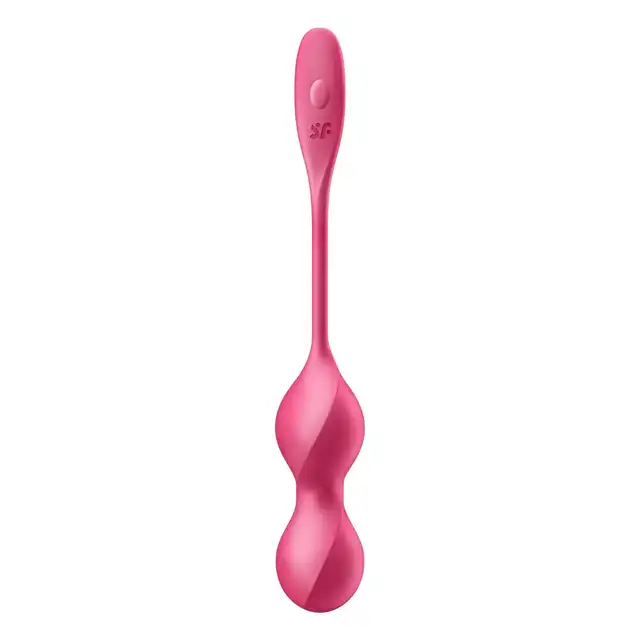 Satisfyer - Love Birds 2 Pink - Wibrujące kulki gejszy z aplikacją i pilotem - dwa silniki, 12 programów wibracji oraz sterowanie aplikacją lub pilotem – trening mięśni dna miednicy w nowoczesnym wydaniu.