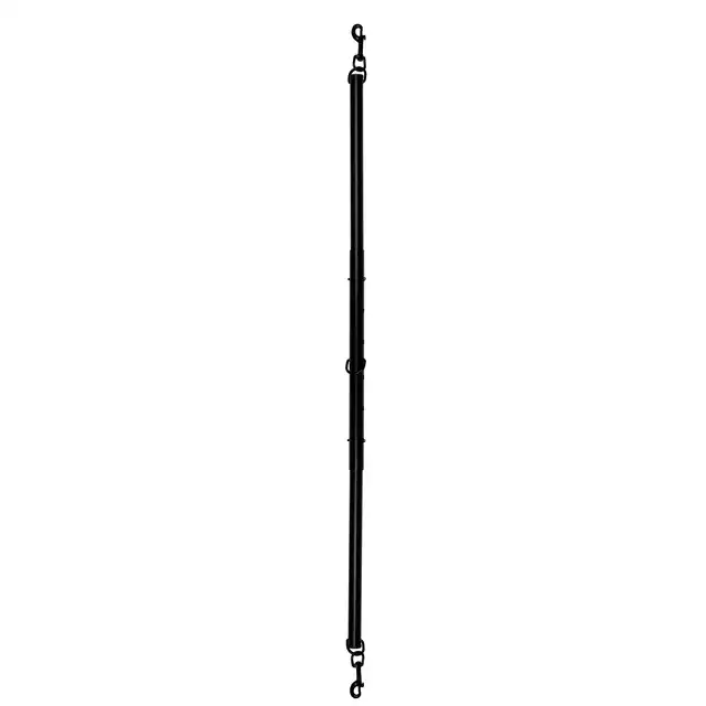 Ouch! - Adjustable Spreader Bar. Czarny regulowany drążek rozporowy z karabińczykami do akcesoriów. 