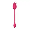 B-Series – Licking Massager. Wibrator z ruchomym języczkiem oraz wibrującym jajeczkieml 10 szalonych funkcji!