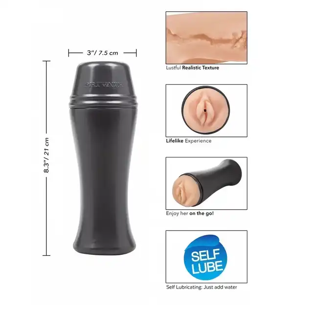 Private - To Go Wet Kitten. Realistyczny masturbator w kształcie pochwy wyposażony w technologię samonawilżania. 