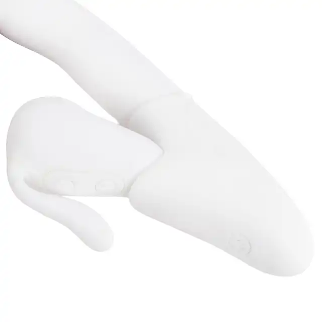 BSeries Ghost Touch – Thrusting Rabbit Vibrator with Suction &amp; Remote Control - Innowacyjny wibrator króliczek z ruchem posuwistym z wyjmowanym króliczkiem z funkcją ssania.