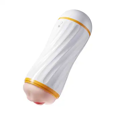 BSeries Sonic Embrace - Wibrujący masturbator z dwoma różnymi wejściami. 12 programów wibracji.