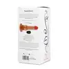 BSeries Heat Motion Remote - Wibrator na przyssawce z ruchem posuwistym, funkcją grzania i wibracjami. Sterowany pilotem.