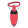 Crushious - Scarlet Vulva Vibrating Tongue &amp; Suction Stimulator - Wibrujący języczek i regulowane ssanie połączone w jednym intensywnym stymulatorze.