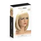 World Wigs - Camila blond peruka. Średniej długości proste włosy z grzywką.