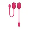 B-Series – Licking Massager. Wibrator z ruchomym języczkiem oraz wibrującym jajeczkieml 10 szalonych funkcji!