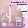 BSeries Dual Motion Licking Vibe - Innowacyjny wibrator rotacyjny ze stymulacją łechtaczki w kształcie ust z ruchomym języczkiem.