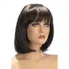 World Wigs - Camila kasztanowa peruka. Średniej długości proste włosy z grzywką.