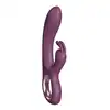 BSeries Rabbit Vibrator Purple - Fioletowy wibrator króliczek z poręcznym uchwytem.
