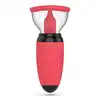 Crushious - Scarlet Vulva Vibrating Tongue &amp; Suction Stimulator - Wibrujący języczek i regulowane ssanie połączone w jednym intensywnym stymulatorze.