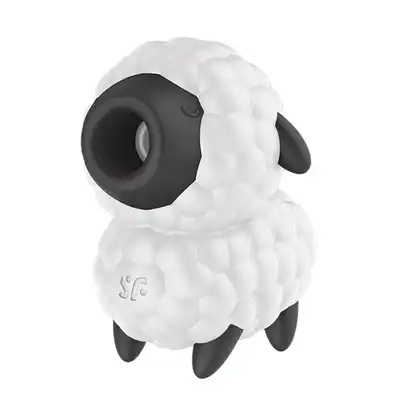 Satisfyer - Dreamy Sheep - Urocza owieczka z dwoma niezależnymi silnikiami, 11 poziomów fal ciśnienia i 13 programów wibracji dla szerokiego wyboru stymulacji.