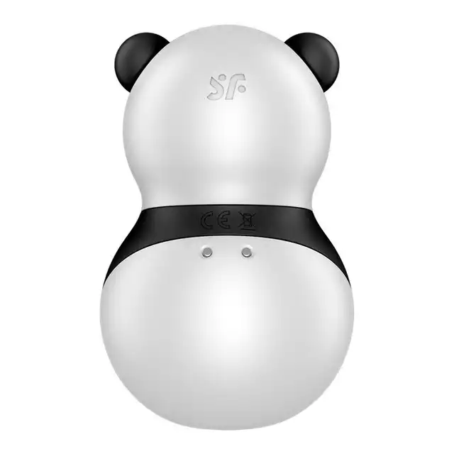 Satisfyer - Pocket Panda USB. Uroczy stymulator łechtaczki incognito w kształcie pandy. Technologia air pulse i wibracje 