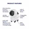 Satisfyer - Dreamy Sheep - Urocza owieczka z dwoma niezależnymi silnikiami, 11 poziomów fal ciśnienia i 13 programów wibracji dla szerokiego wyboru stymulacji.