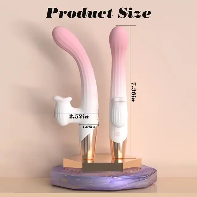 Bseries - Dual Action Heating Vibe. 3w1 podgrzewany wibrator typu króliczek.