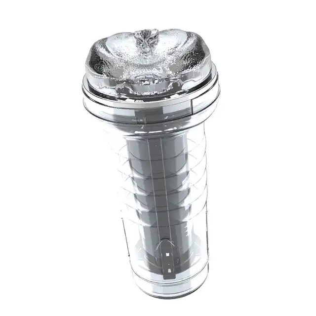 Bseries - Crystal Touch. Masturbator z teksturowanym wnętrzem, kontroluj siłę nacisku i stymulacji. 