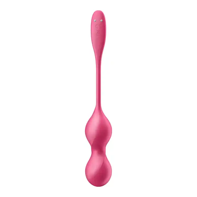Satisfyer - Love Birds 2 Pink - Wibrujące kulki gejszy z aplikacją i pilotem - dwa silniki, 12 programów wibracji oraz sterowanie aplikacją lub pilotem – trening mięśni dna miednicy w nowoczesnym wydaniu.