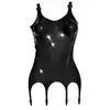 Sharon Sloane - Corselette Latex M. Lateksowy gorset z efektem drugiej skóry. Idealny dla dominy i fanów BDSM. Mega pikantny. 