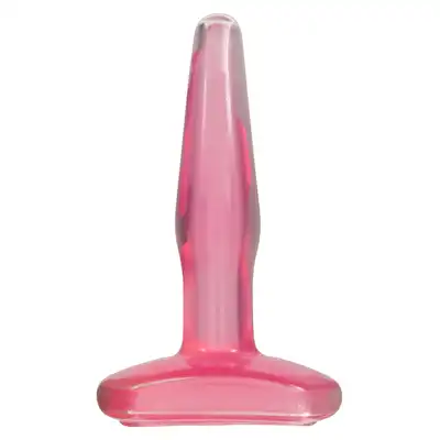 Doc Johnson - Crystal Jellies Butt Plug S. Klasyczny, żelowy plug analny o smukłym i komfortowym kształcie. Idealny dla początkujących