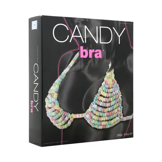 Spencer&amp;Fleetwood- Candy Bra. Smakowy biustonosz z cukierków! Słodka gra wstępna i nie tylko!