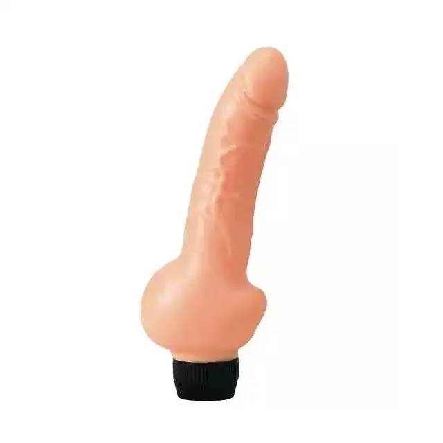 Seven Creations - Vinyl P-Shape Vibrator - realistyczny wibrator, z rożnymi opcjami szybkości