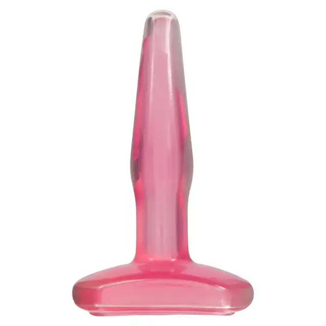 Doc Johnson - Crystal Jellies Butt Plug S. Klasyczny, żelowy plug analny o smukłym i komfortowym kształcie. Idealny dla początkujących