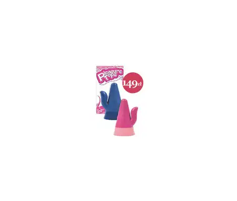 <b>Doc Johnson USA - PLEASURE TOPS BLUE Zdwojona siła!!!.</b><br> Dwa motory!. Przyjemnie gładki masażer który oferuje podwójną stymulację