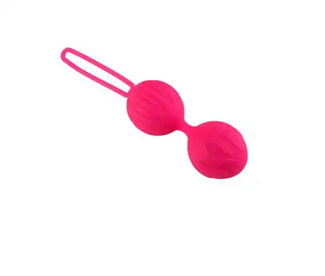 Różowe kulki z miękkiego silikonu medycznego. Adrien Lastic. <B>Top produkt.</b>