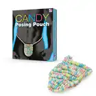 Spencer &amp; Fleetwood - Candy Posing Pouch. Cukierkowe stringi męskie z jadalnych pudrowych krążków. Uniwersalny rozmiar