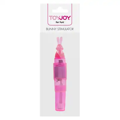 ToyJoy - Bunny Stimulator. Różowy stymulator łechtaczki w kształcie króliczka 