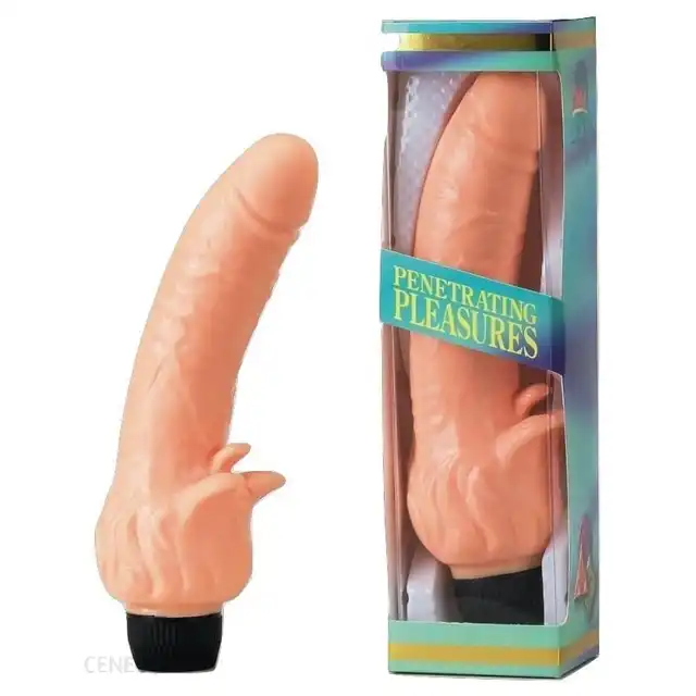 VINYL P-SHAPE VIBRATOR, 19 CM