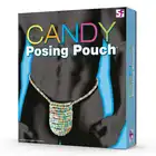 Spencer &amp; Fleetwood - Candy Posing Pouch. Cukierkowe stringi męskie z jadalnych pudrowych krążków. Uniwersalny rozmiar