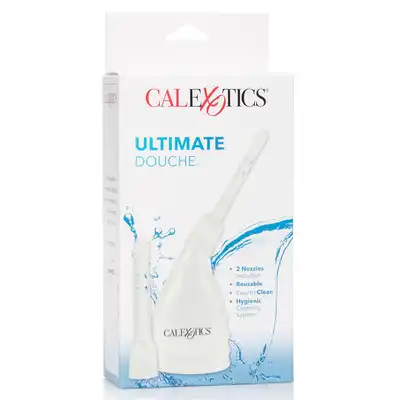 Calexotics - Ultimate Douche. Irygator Intymny do lewatywy. 170 ml, 2 wymienne końcówki. 