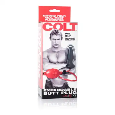 Calexotics - Expandable Butt Plug. Pompowany plug analny do treningów rozwarcia zapierających dech w piersiach