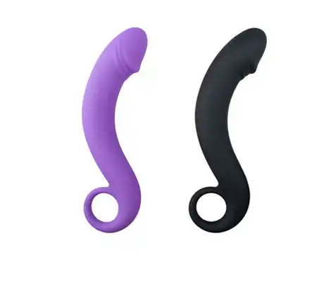 Dildo o anatomicznym kształcie, z silikonu medycznego. Easy Toys.