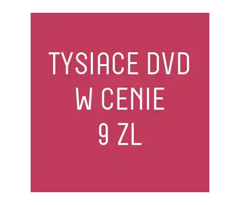 Salon firmowy w Krakowie: Wyprzedaż filmów na DVD, tysiące tytułów po 9.9 zł !!!