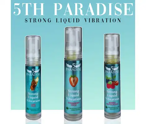 Magia zmysłów z 5th Paradise - Liquid Vibration. Smakowite wibratory w płynie na każdą okazję