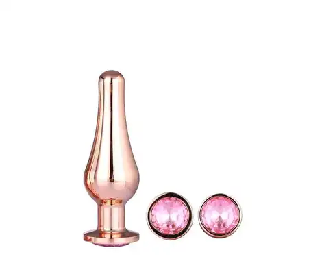 Zachwycające wtyczki analne Gleaming Love od Dream Toys. Elegancja różowego złota i srebra