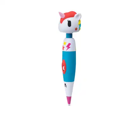 Kolorowy, bajkowy masażer o super silnych wibracjach. Tokidoki.